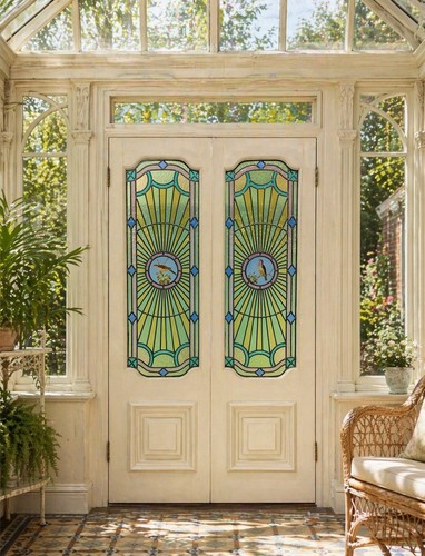 Bespoke stained glass french - stained,