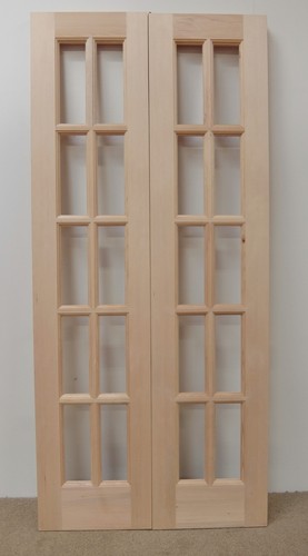 French door pair - door, external