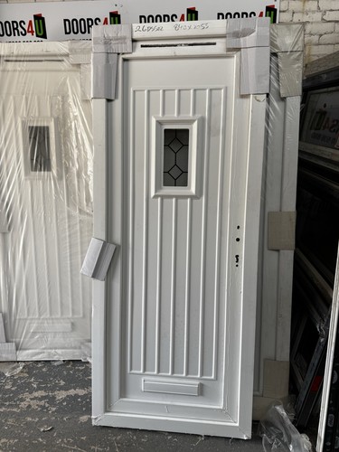 New inward opening white upvc - white,