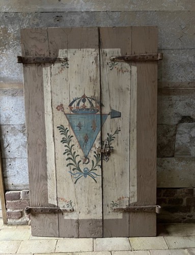Antique french painted - antique,
