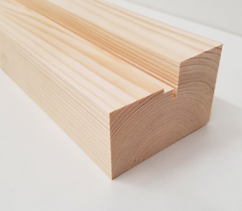 Softwood external double - external, door