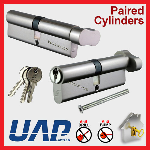 Euro cylinder locks keyed - locks,