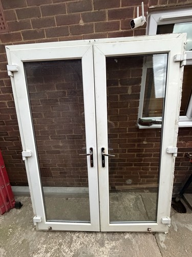 Upvc french patio doors w160cm - french,