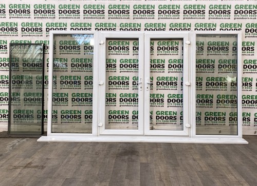 Wide big french doors - doors, with