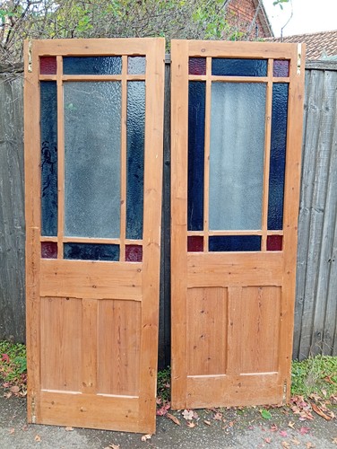 Antique french doors double - antique,