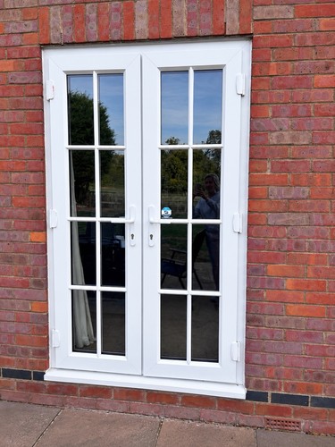 Upvc door double glazed - double,