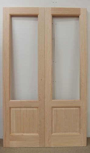 French door pair external - french,