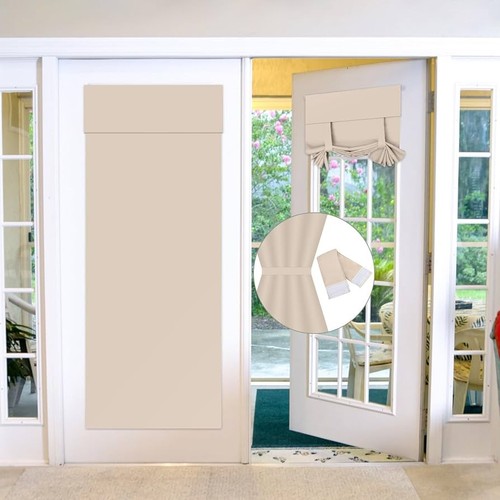 Blackout french door blinds - blackout,