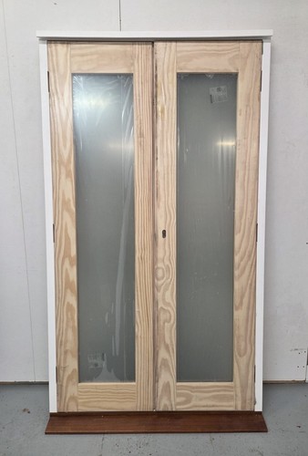 Softwood french door pair - french,