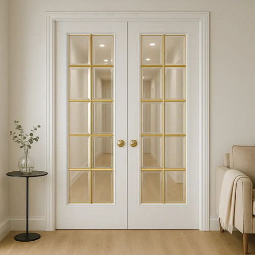 Branded white clear glass - clear,