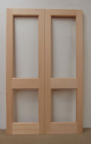 French door pair external - door,