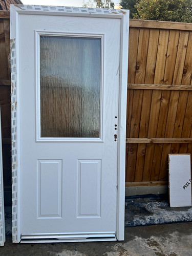Composite solid back door - ,